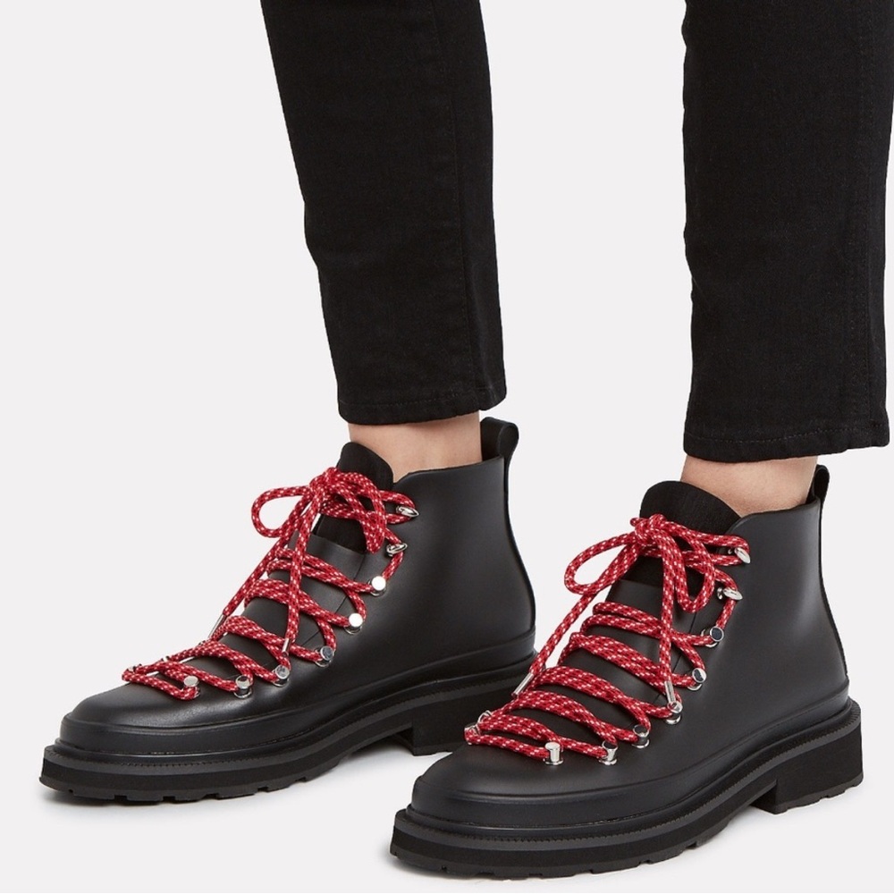 rag and bone Black Compass Rain Boots